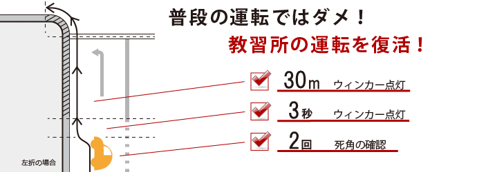 普段の運転ではダメ!